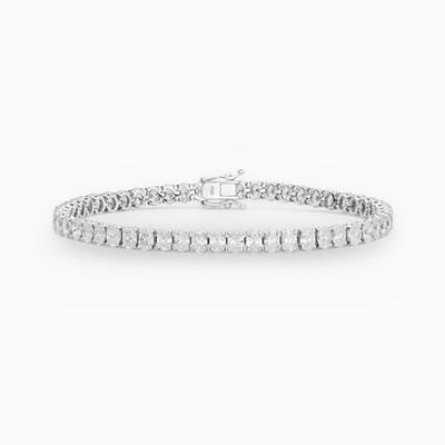 Serena Oval Cut Lab-Grown Diamond Tennis Bracelet (8.50ct TW)