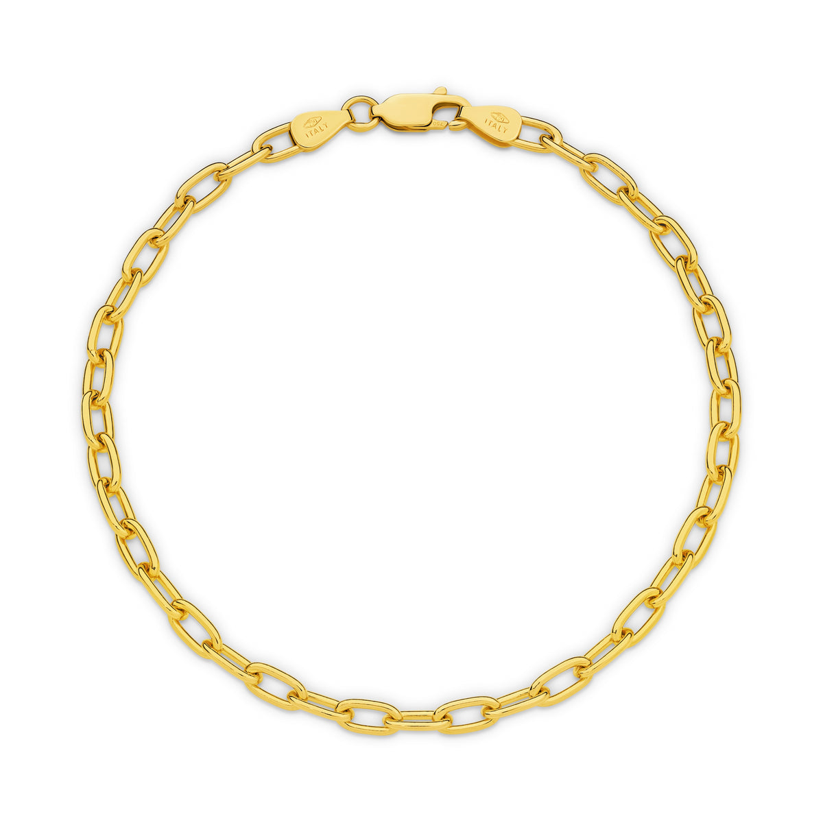 Celeste Paperclip Bracelet 3.60mm