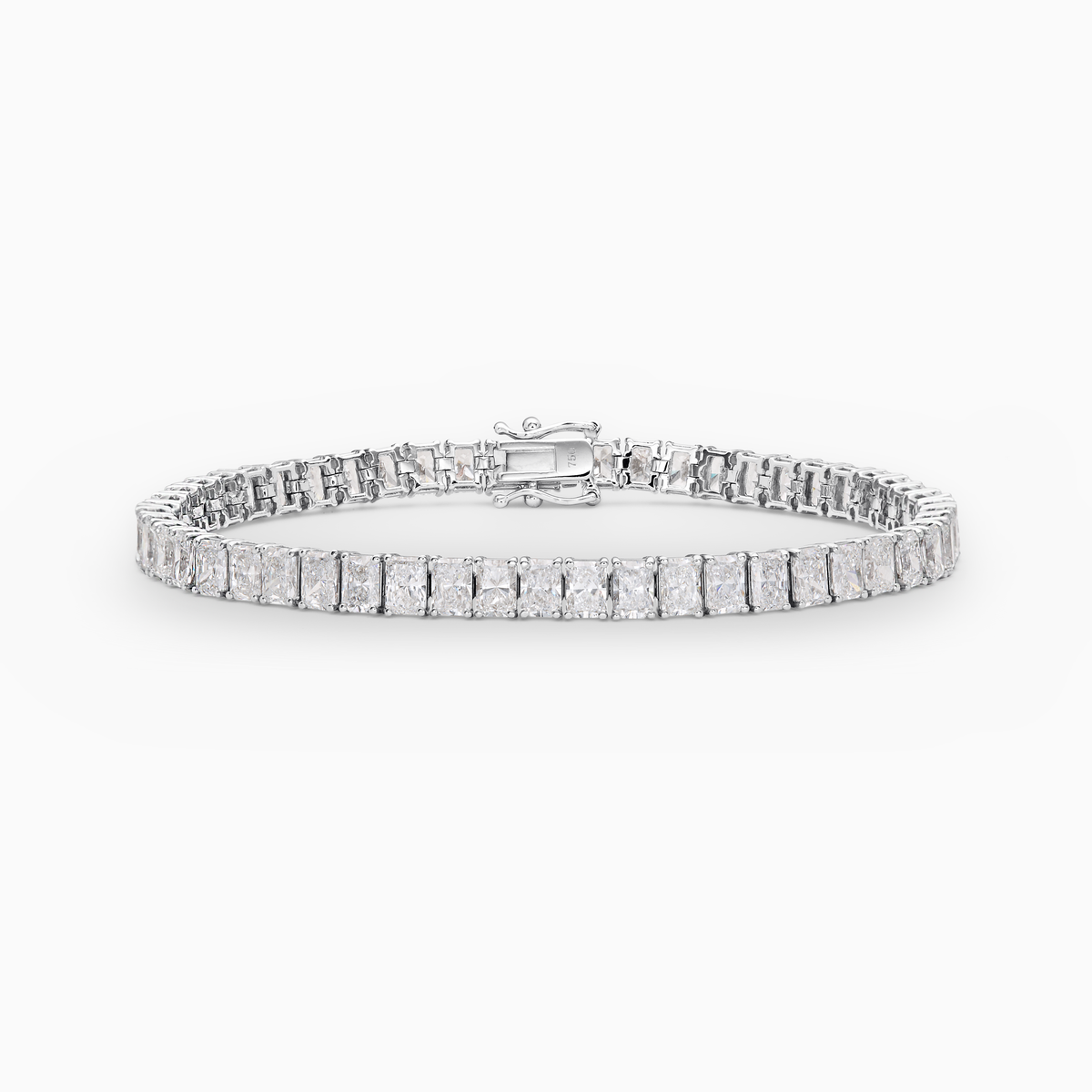Serena Radiant Cut Lab-Grown Diamond Tennis Bracelet (12.00ct TW)