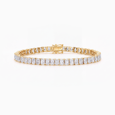 Serena Radiant Cut Lab-Grown Diamond Tennis Bracelet (12.00ct TW)