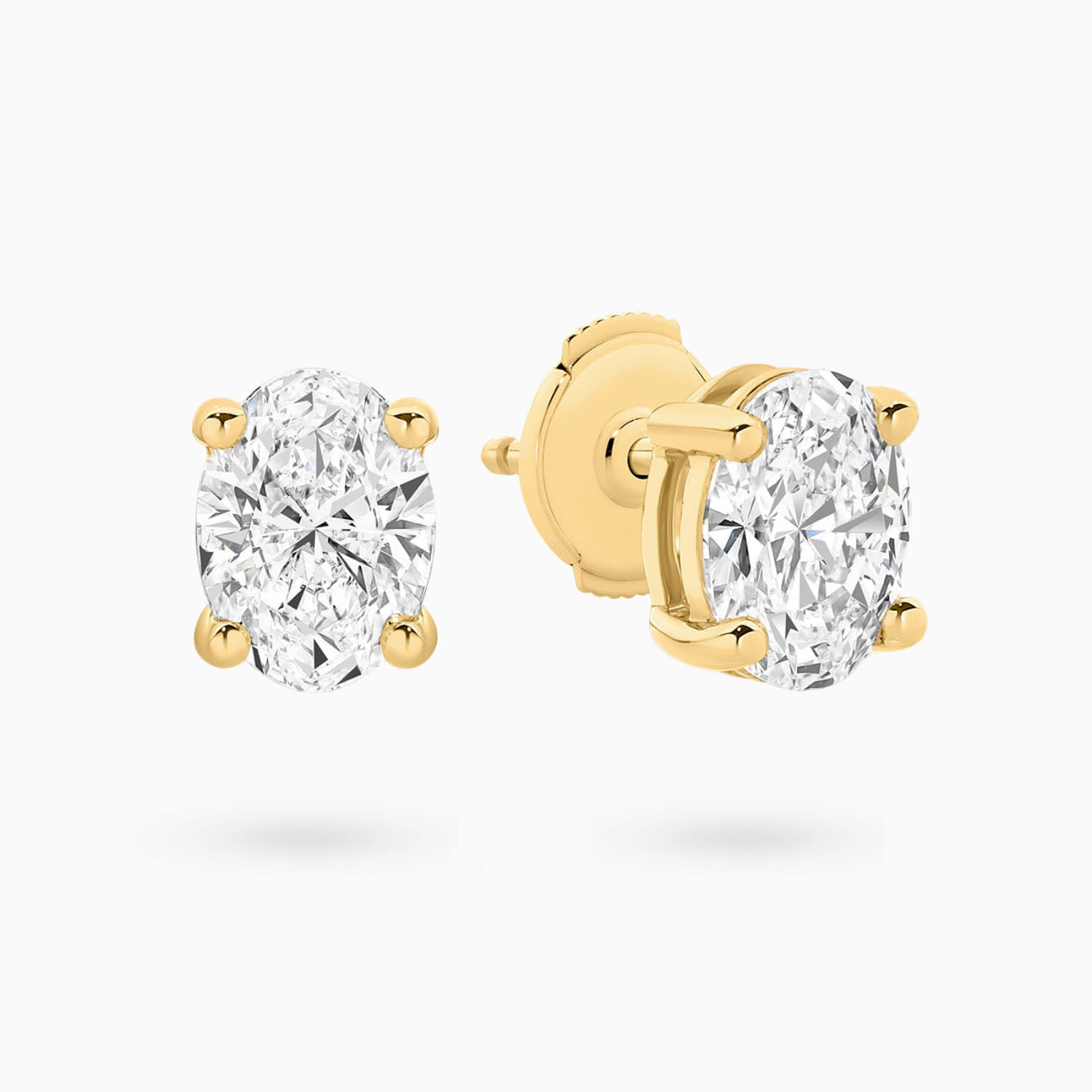 2 Carat Julia Oval Stud