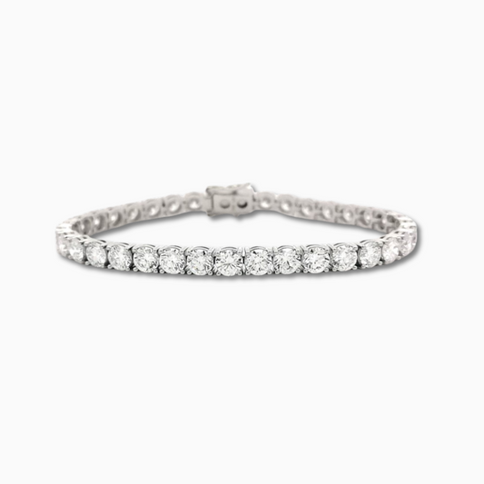 18ct White Gold 14.60ct Tennis Bracelet