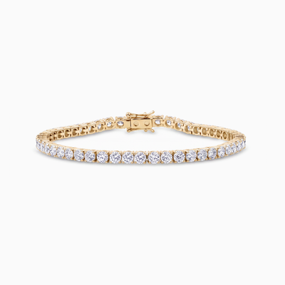 Serena Round Cut Lab-Grown Diamond Tennis Bracelet (From 3ct TW)