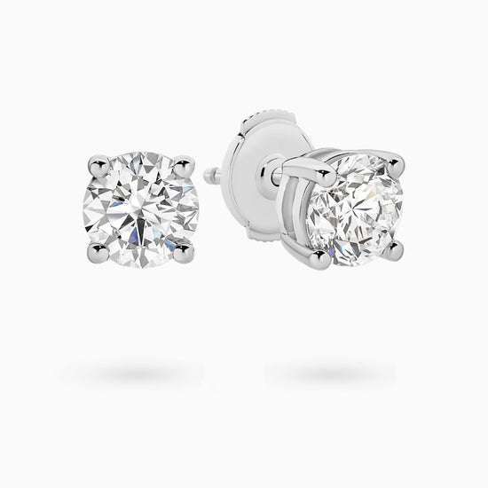 2 Carat Julia Round Stud