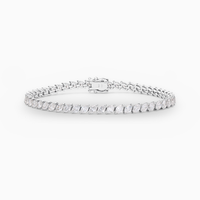 Serena Marquise Cut Lab-Grown Diamond Tennis Bracelet (6.20ct TW)