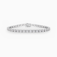 Serena Oval Cut East-West Lab-Grown Diamond Tennis Bracelet (7.50ct TW)