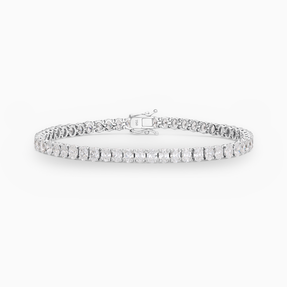 Serena Oval Cut Lab-Grown Diamond Tennis Bracelet (8.50ct TW)