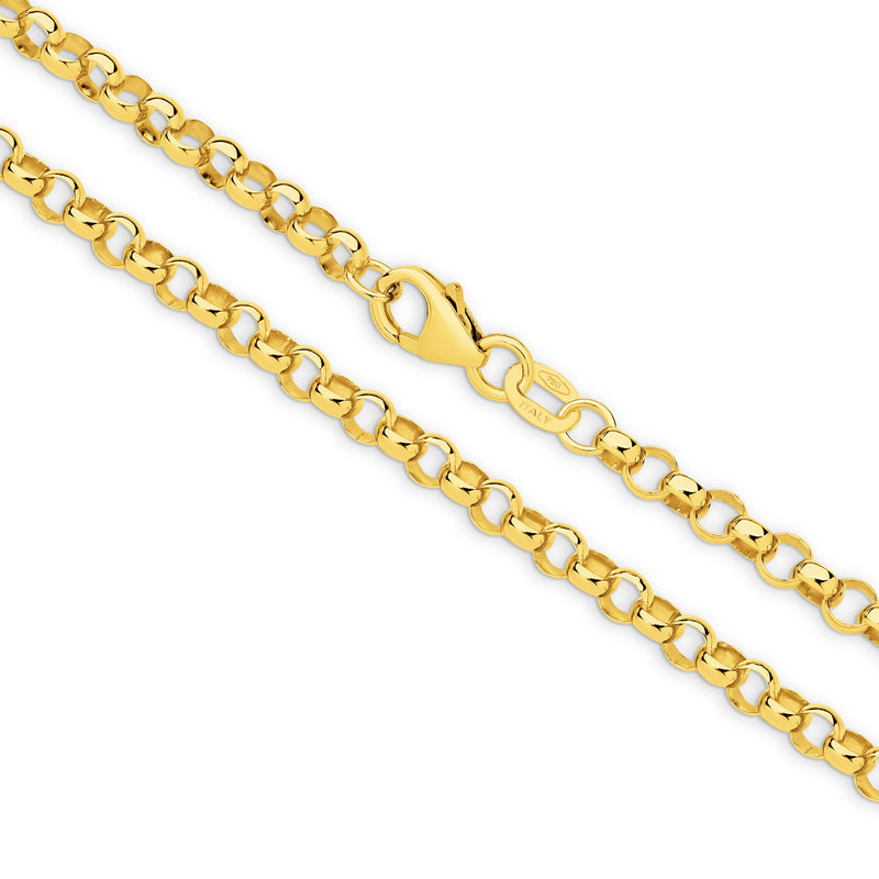 Camila Belcher Chain 3.35mm in solid gold