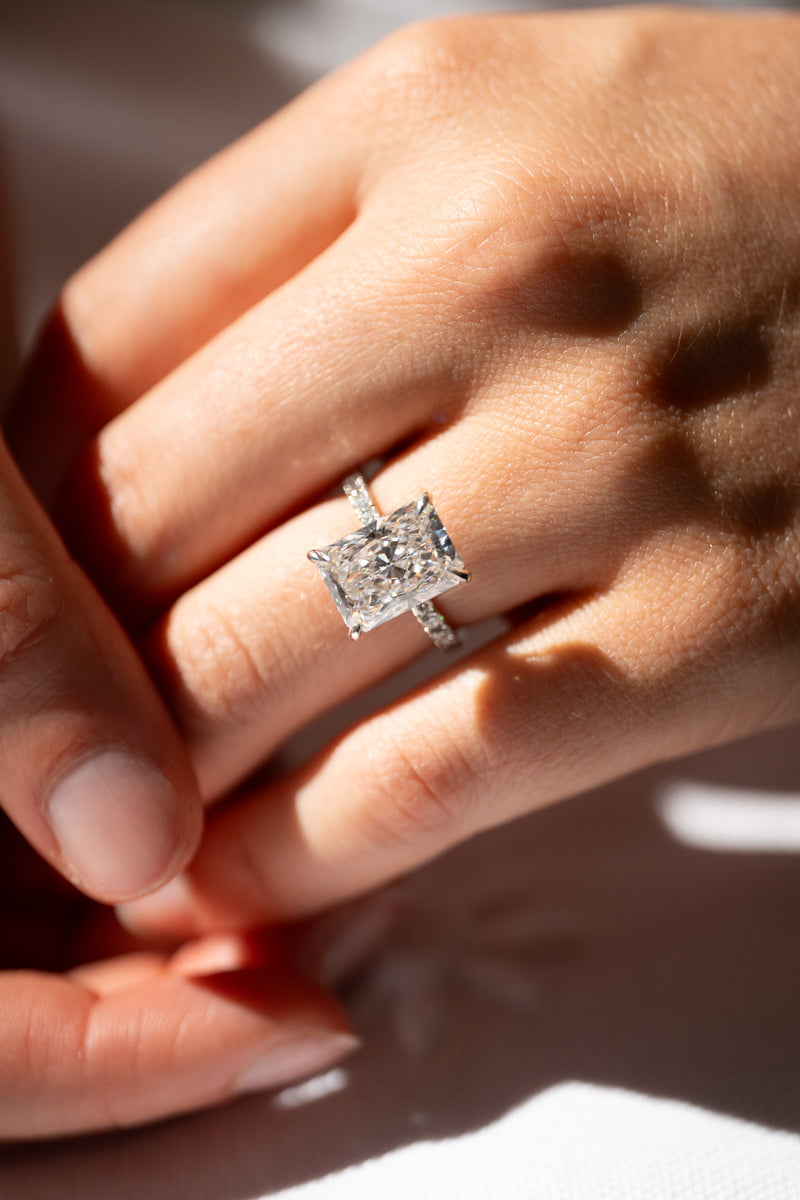 Sarah & Matt — custom engagement ring by Orlaithea Brisbane