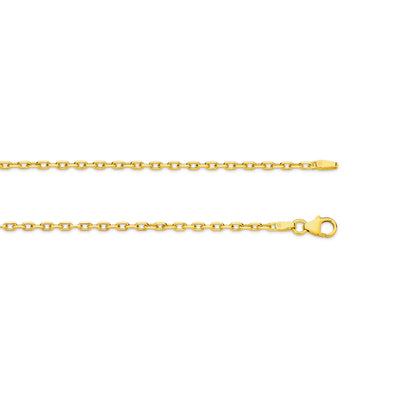 Cleopatra Diamond Cut Anchor Chain 2.2mm