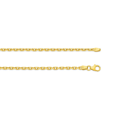 Cleopatra Diamond Cut Anchor Chain 2.55mm
