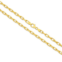 Celine Diamond Cut Paperclip Chain 3.75mm