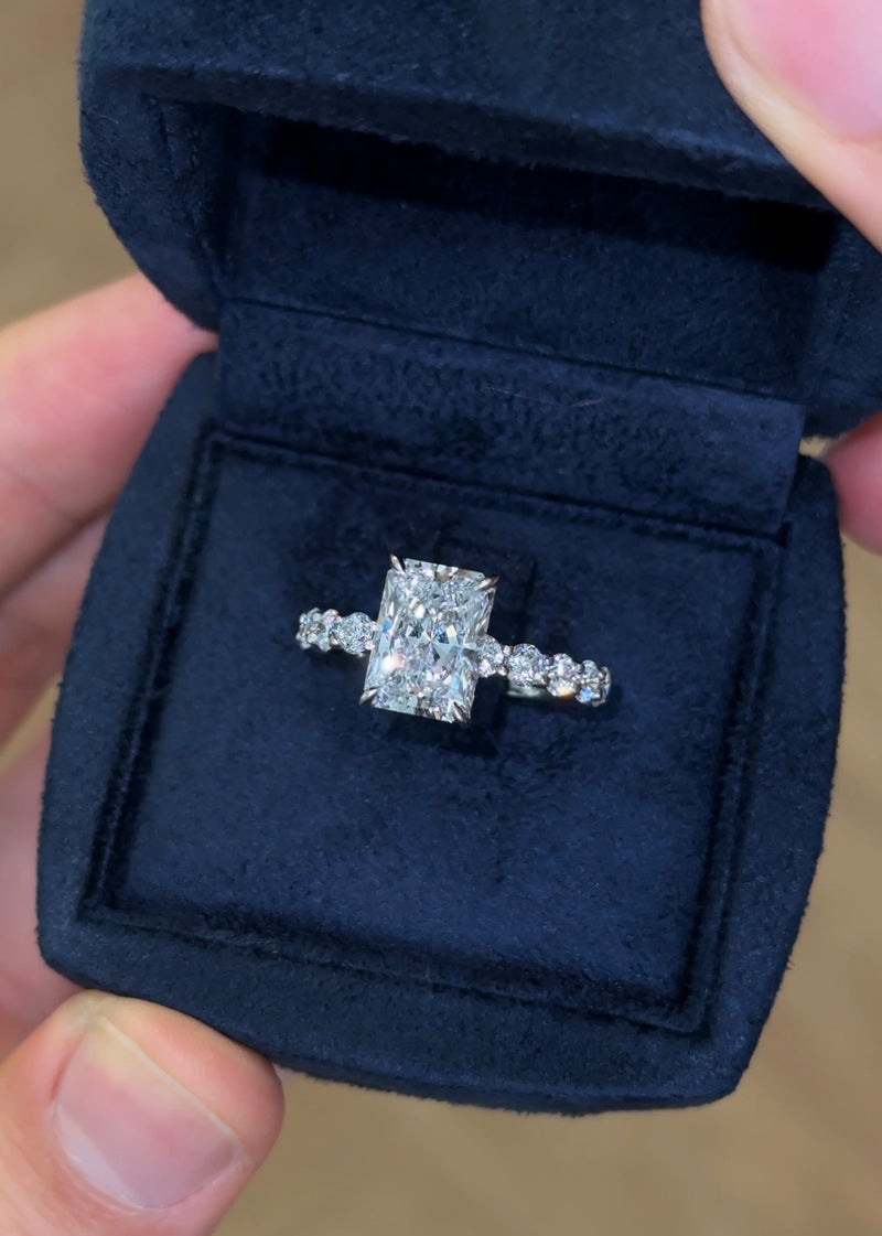 Anahita & Bez — custom engagement ring by Orlaithea Brisbane