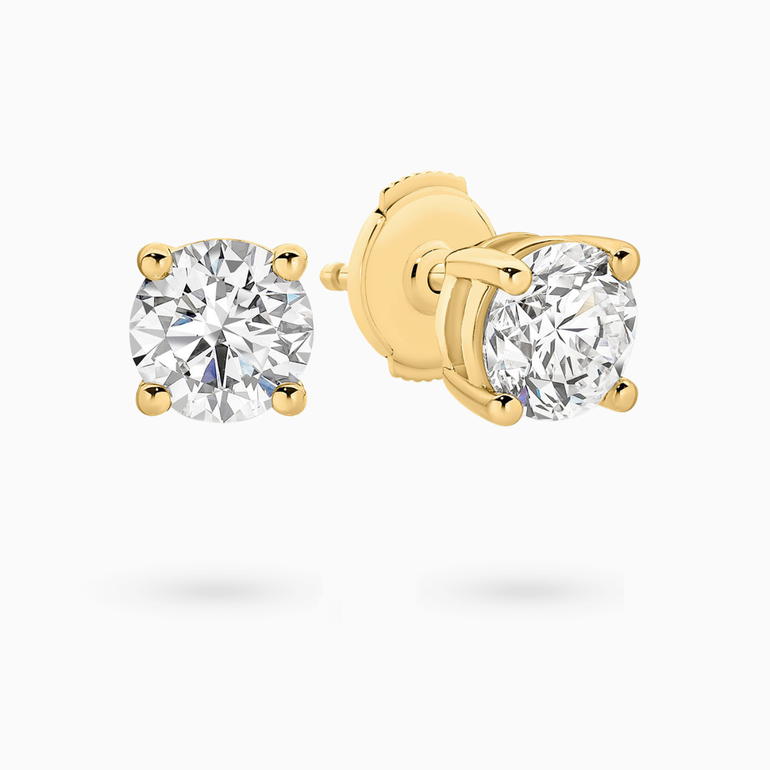 2 Carat Julia Round Stud