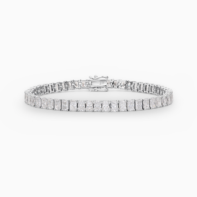 Serena Radiant Cut Lab-Grown Diamond Tennis Bracelet (12.00ct TW)